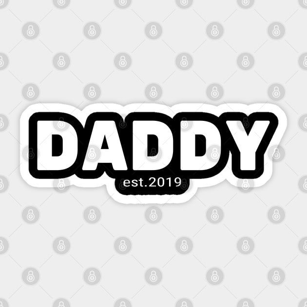 Daddy Sticker by Aisiiyan